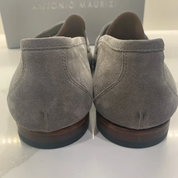 Antonio Maurizi size 43 color Tan/Piombi Brand new with box mens shoes - Picture 7 of 11
